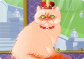 لعبة تلبيس ملكة جمال القطط
