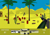 لعبة قتال جنود بالصحراء