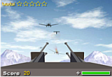لعبة الدفاعات الارضية وهجوم الطائرات