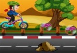 لعبة مغامرات الدراجة للاطفال